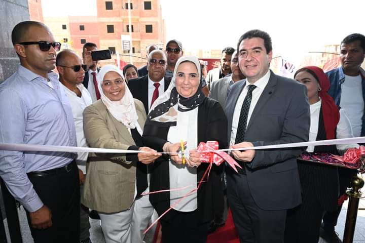 إفتتاح أحدث فروع بنك ناصر الإجتماعى بمدينة أسوان الجديدة