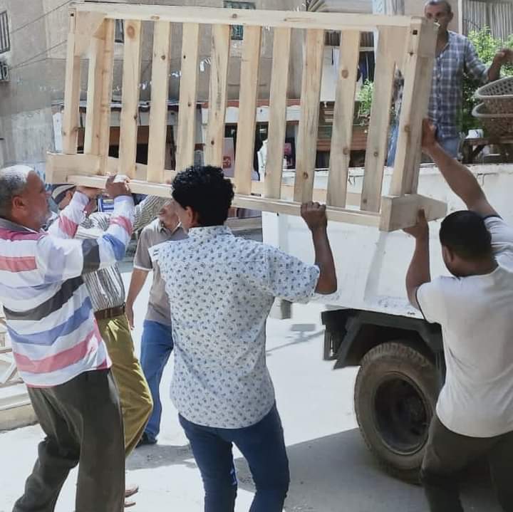 رفع 2600 طن قمامة و997 إشغال طريق مخالف بمدن ومراكز البحيرة