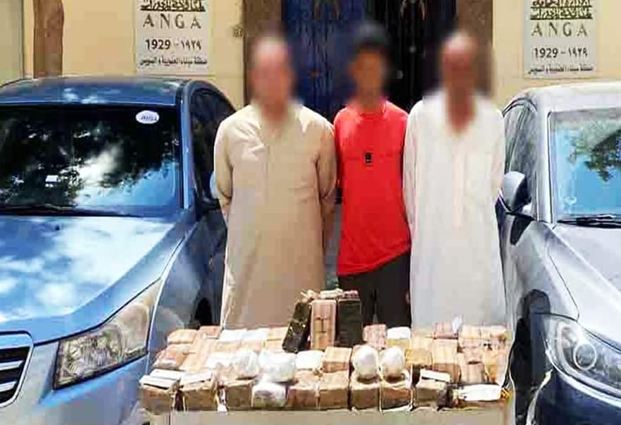 ثلاثى السويس سقطوا بالمخدرات 