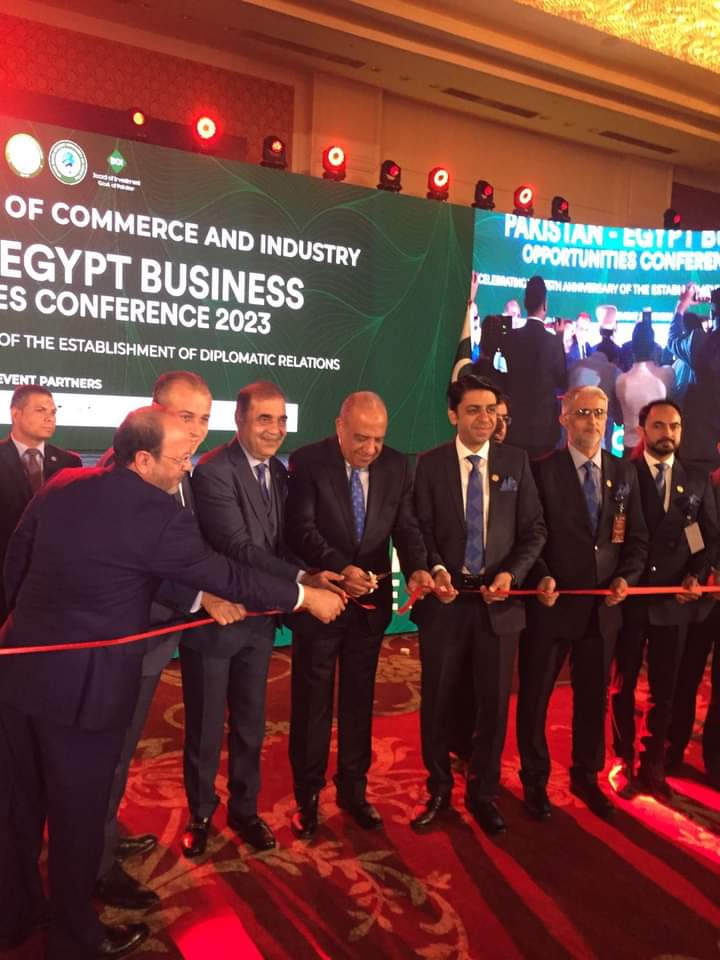 افتتاح مؤتمر فرص الأعمال بين مصر وباكستان 