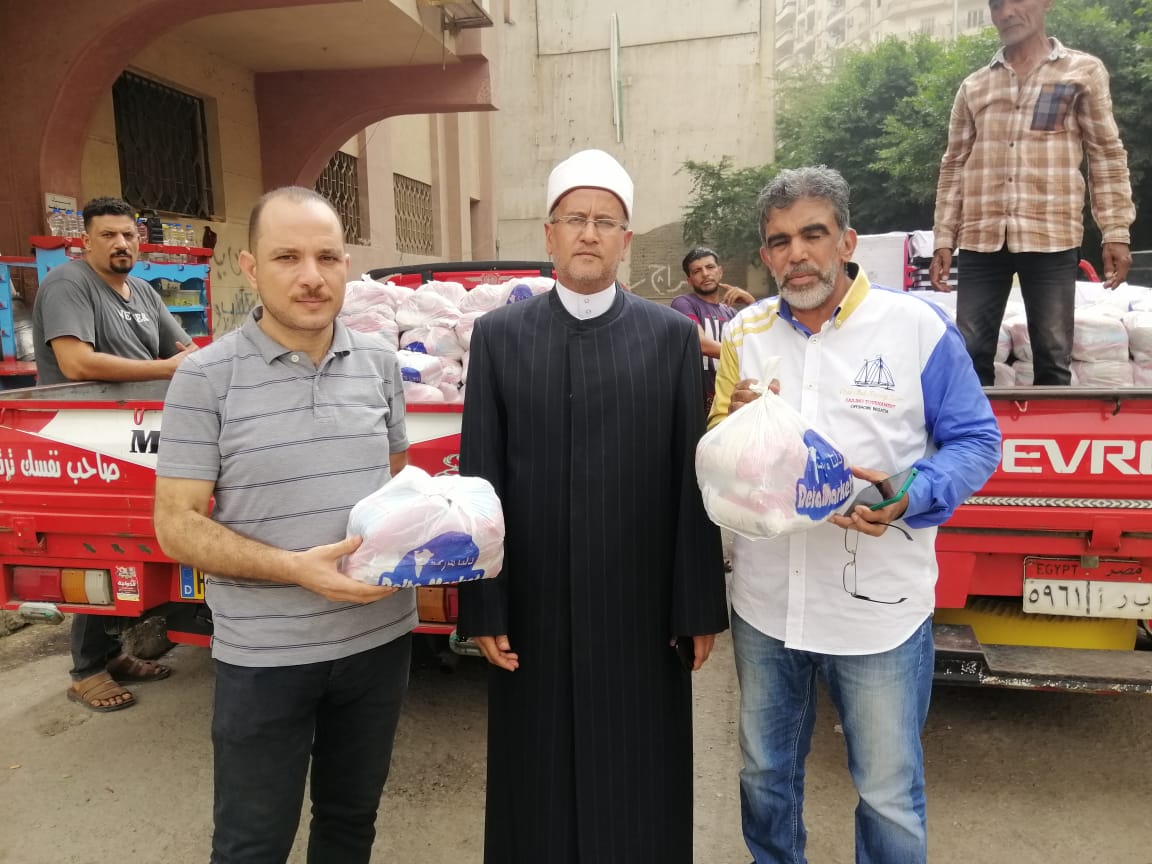 4500 شنطة مواد غذائية من الأوقاف لتوزيعها على الأسر الأولى بالرعاية بالبحيرة