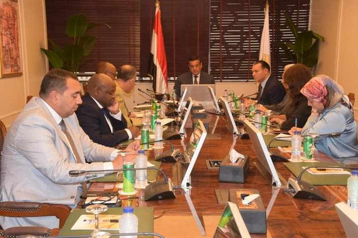 آمنة يبحث مع مسئول جنوب أفريقى مجالات التعاون المشترك