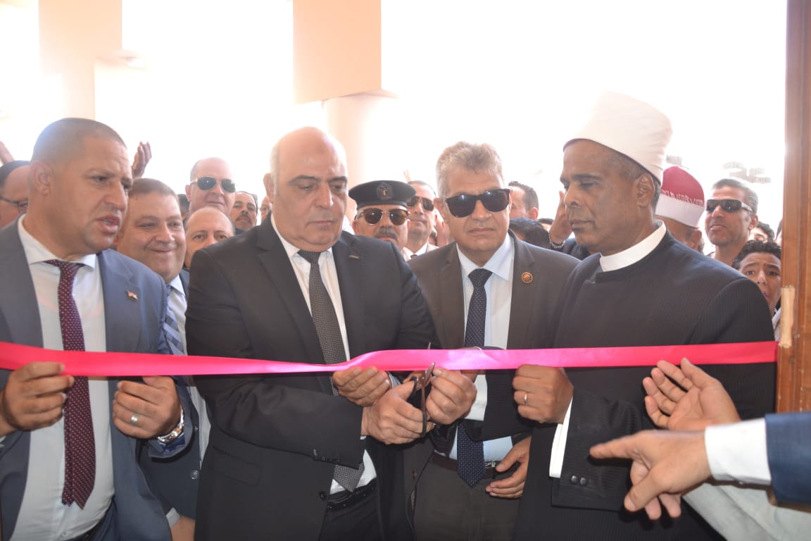إعادة إفتتاح مسجد المحطة بحوش عيسى و8 مساجد أخرى 