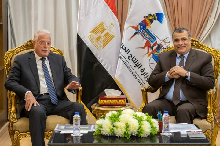 وزير الإنتاج الحربى يبحث مع محافظ جنوب سيناء التعاون المشترك