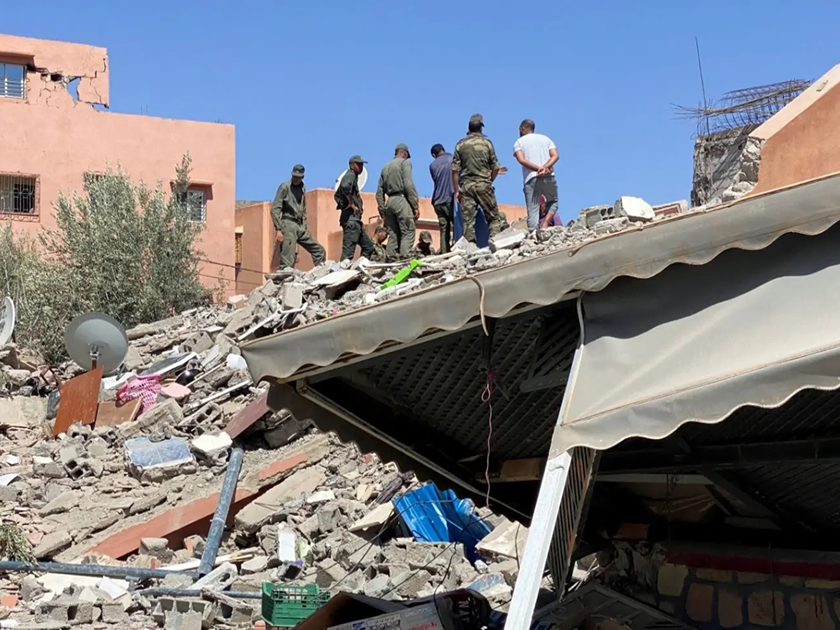 ارتفاع حصيلة ضحايا زلزال المغرب .. إلى 2122 وفاة