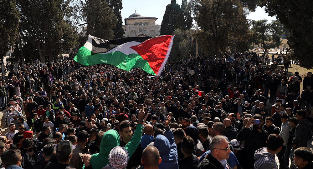 مظاهرة بالآلاف فى أيرلندا مؤيدة للفلسطينيين