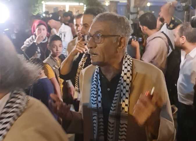 وقفة تضامنية لنقابات المهن الفنية مع أهل فلسطين