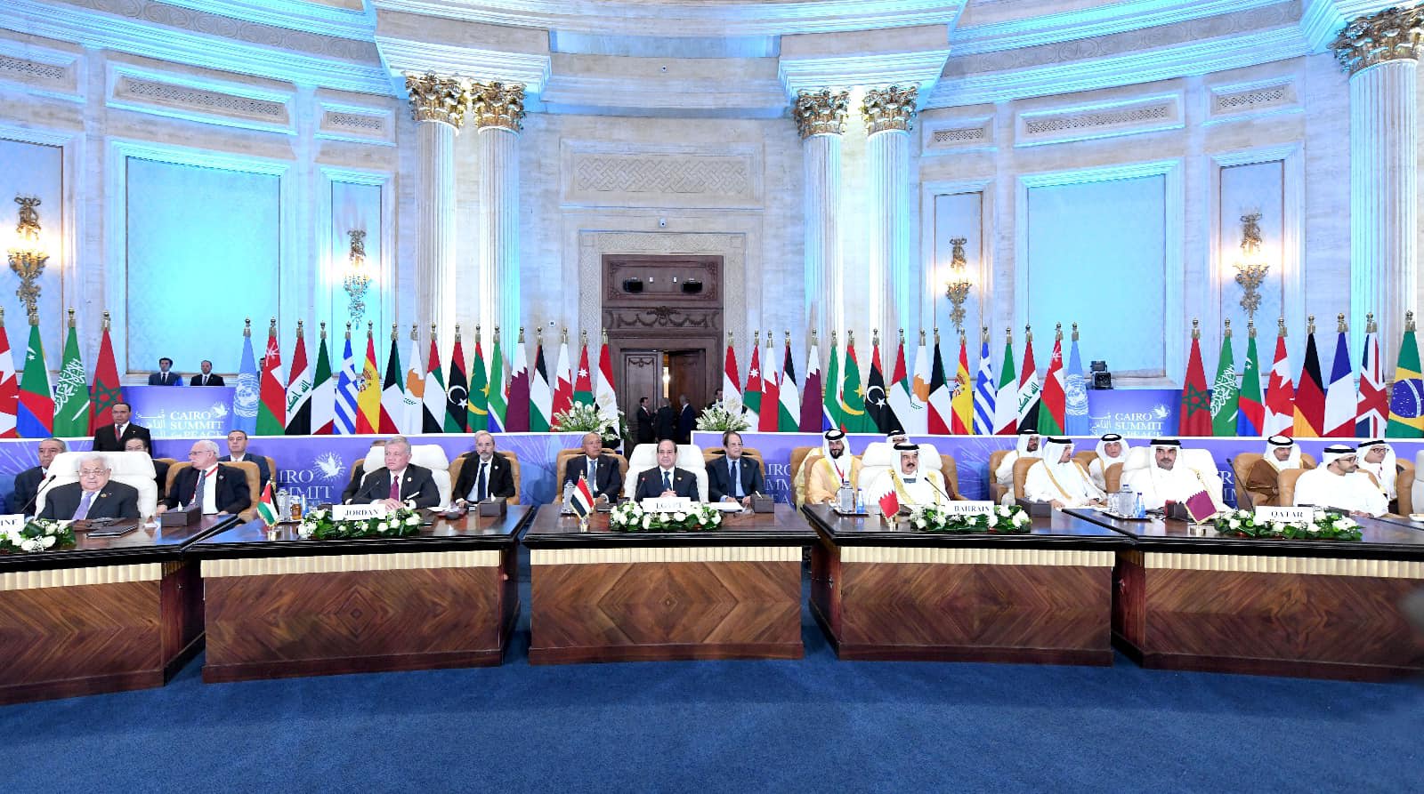 متحدث الرئاسة: لم تحدث أي انسحابات .. في قمة القاهرة للسلام