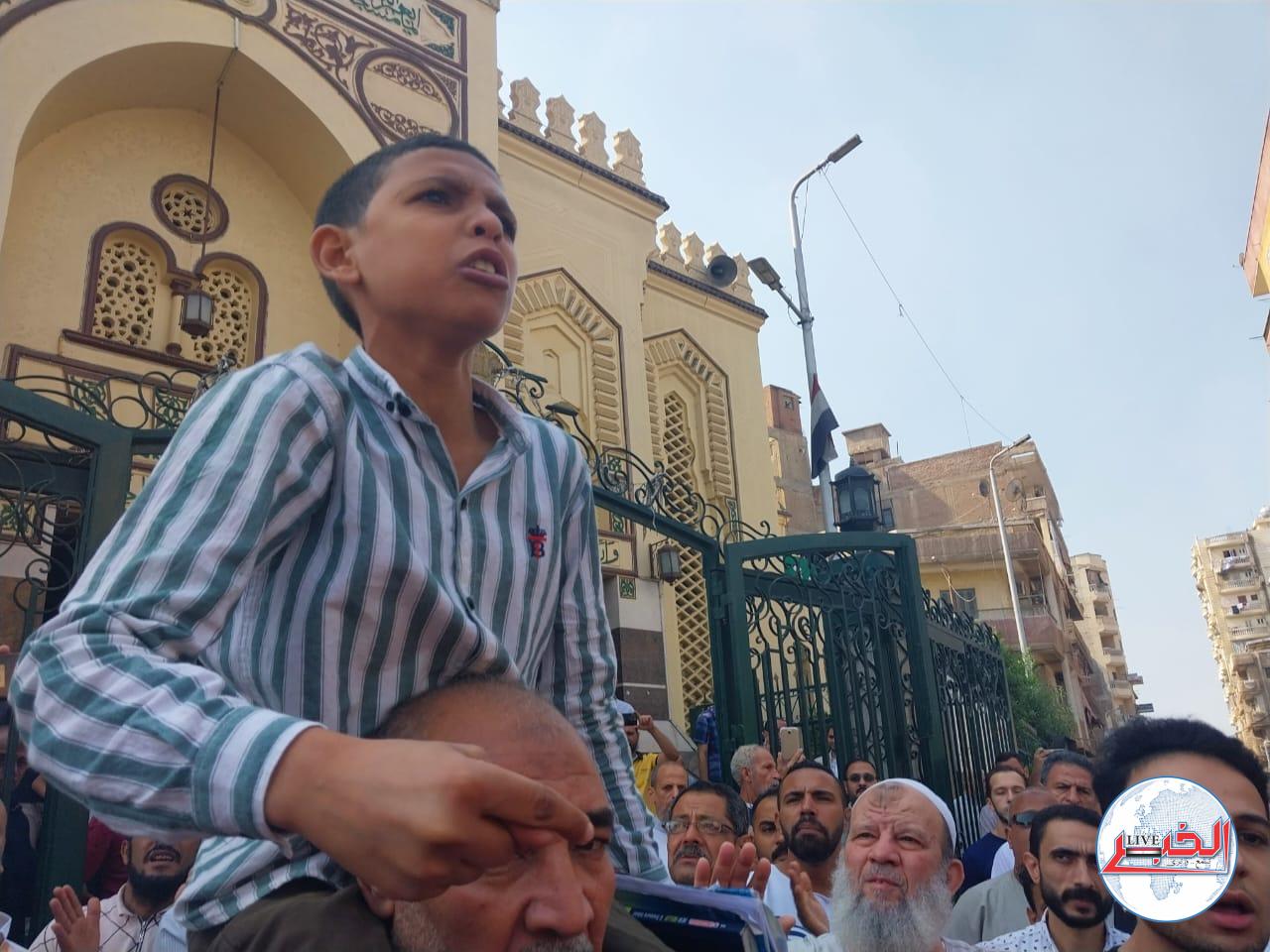 مصر تهتف : فلسطين يا فلسطين .. احنا معكي ليوم الدين