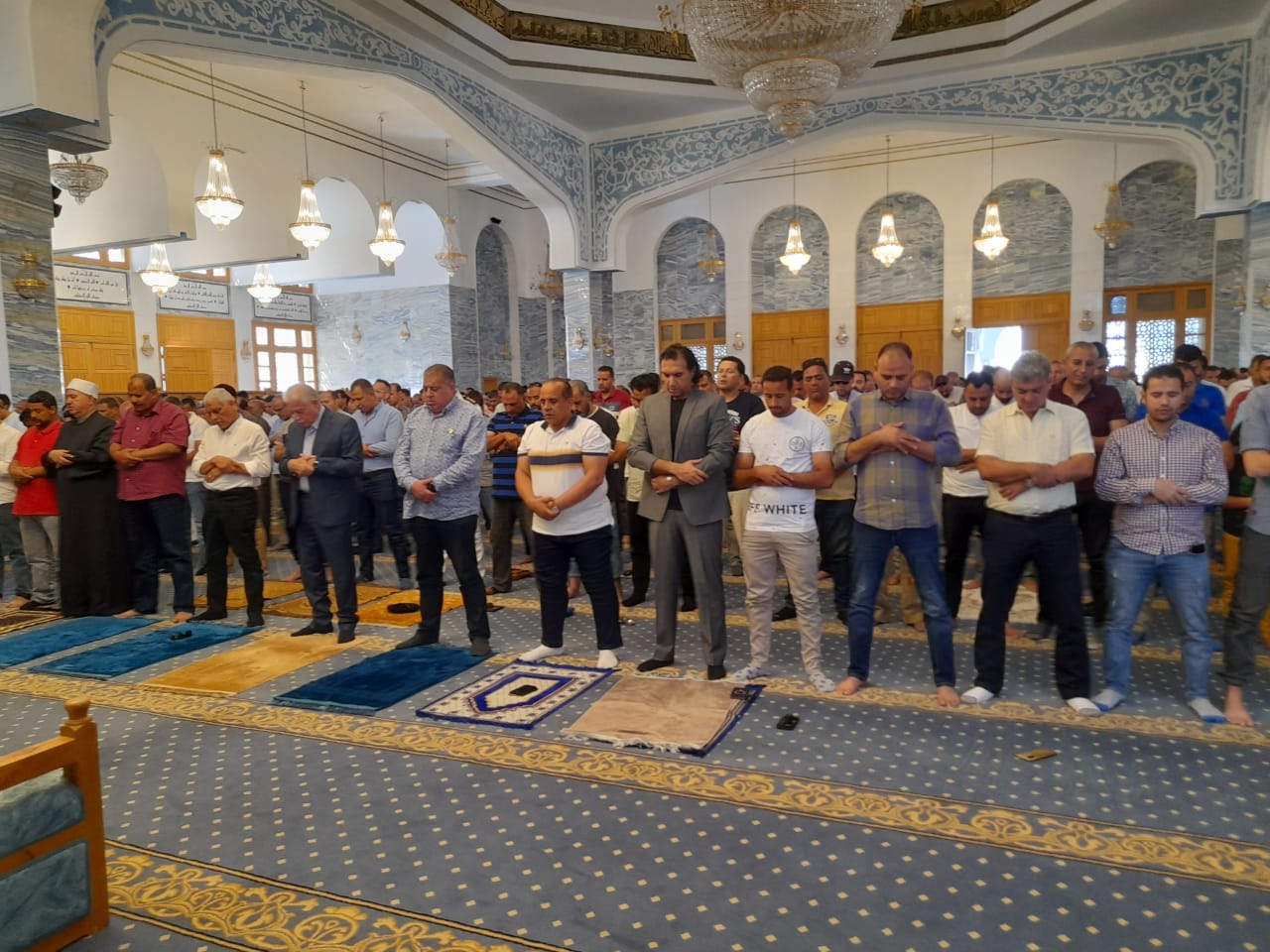 صلاة الغائب على شهداء فلسطين.. بجنوب سيناء