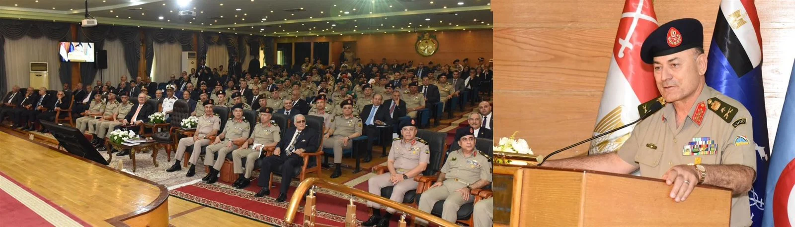 رئيس أركان حرب القوات المسلحة .. يشهد الندوة الاستراتيجية للأكاديمية العسكرية