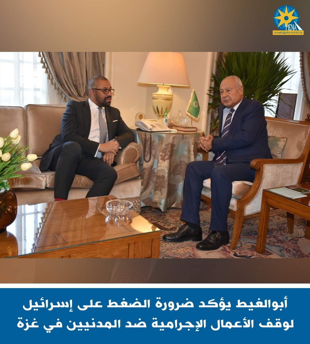 أبو الغيط : عدوان إسرائيل على غزة.. جرائم حرب