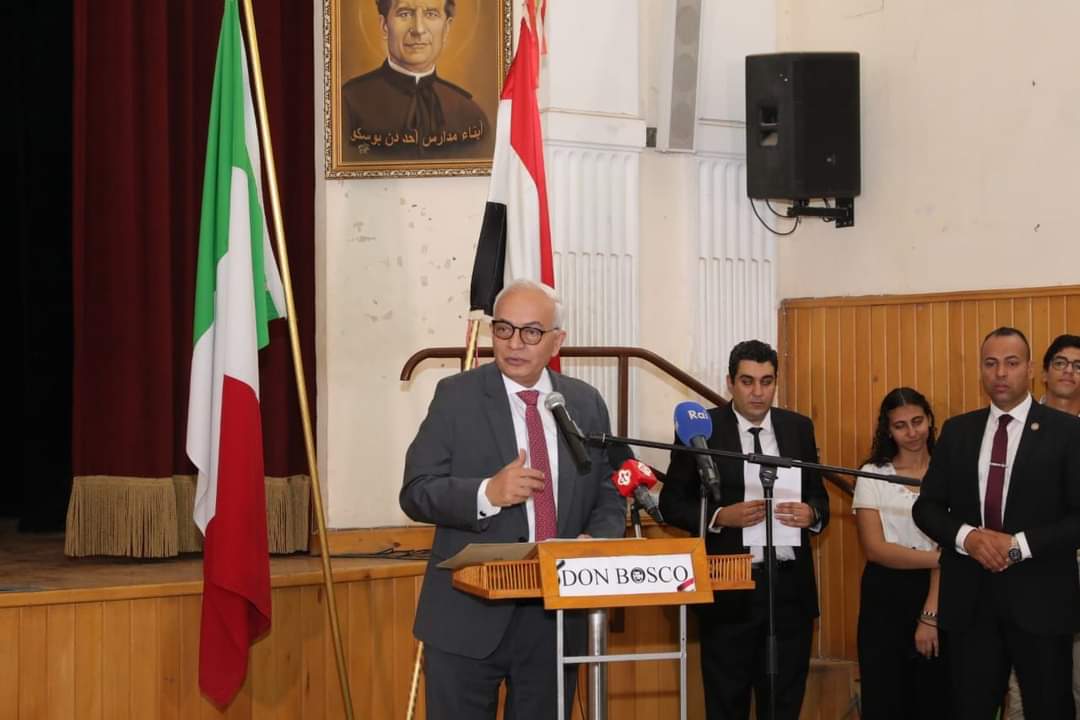 وزير التعليم يشيد بالتعاون مع إيطاليا
