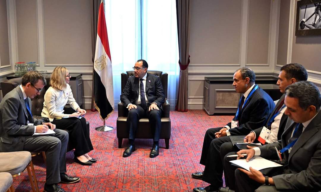مدبولى يلتقى مديرة العمليات فى البنك الدولى