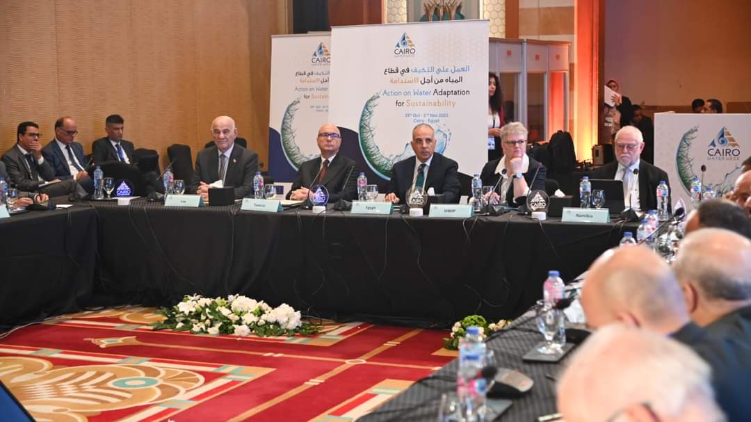 وزير الرى : ارتفاع درجة الحرارة عالمياً يؤثر سلبا على قطاع المياه