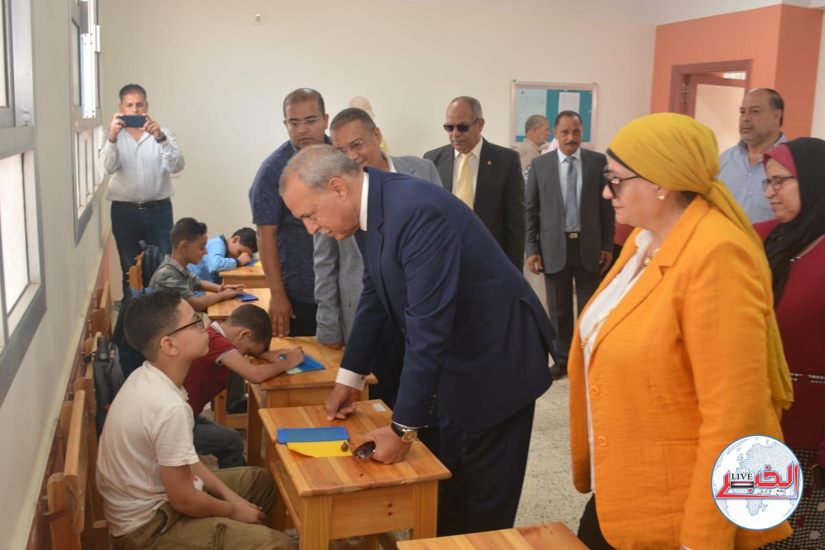 2695 مدرسة استقبلت 1،1مليون طالب وطالبة..بالقليوبية