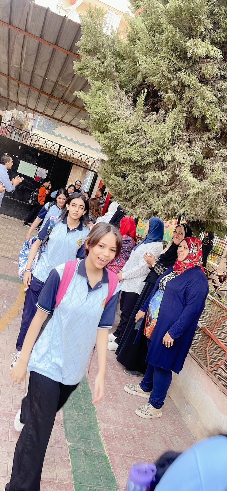 ممر شرفى لطلاب الشهيد ممدوح الصردى..بكفر الشيخ