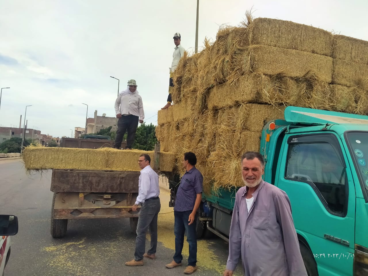 القمر الصناعى يرصد حرائق قش الأرز بالبحيرة.. والمخالفة تبدأ من 50 ألف جنيه