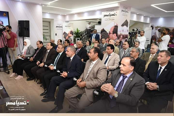 الحملة الرسمية للمرشح عبد الفتاح السيسي تستقبل وفد النقابة العامة للصحافة والطباعة