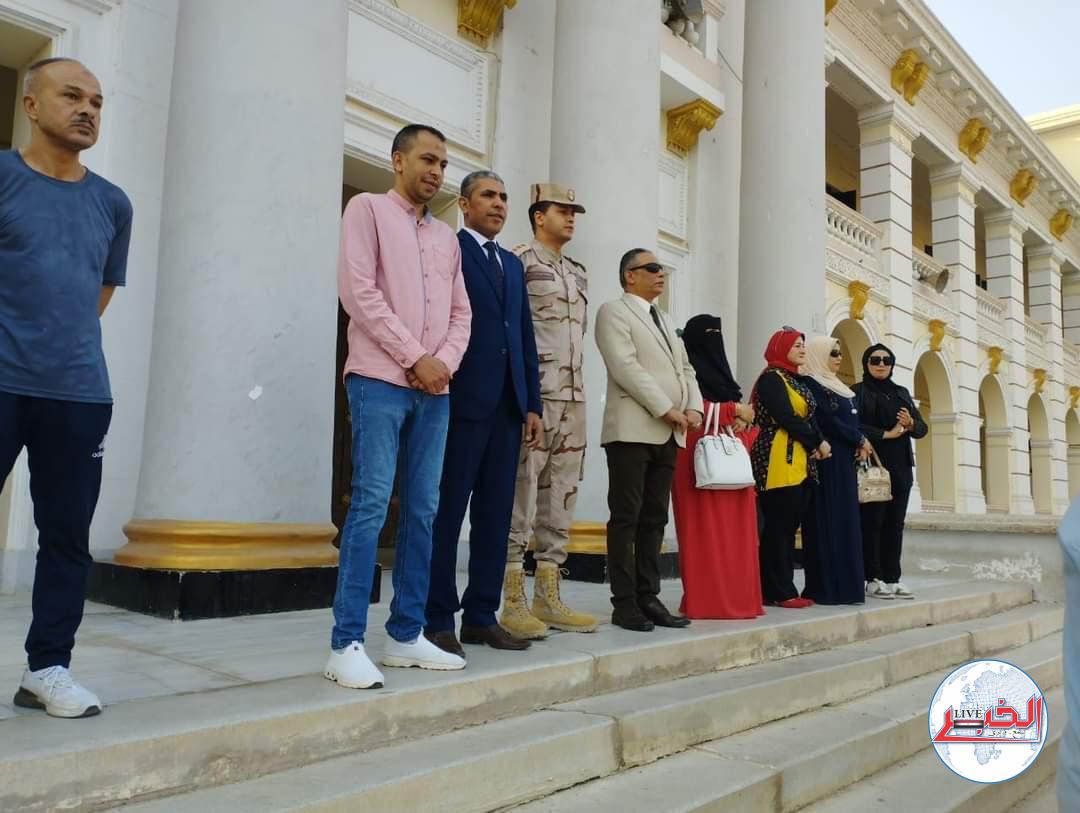تنصيب إتحاد طلاب مدرسة الفريق صفى الدين أبو شناف الثانوية العسكرية بالمنيا