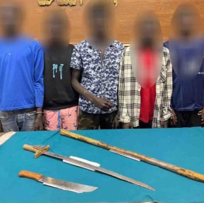 مشاجرة  فى عين شمس بالأسلحة البيضاء والعصى الخشبية بين جنسيات أجنبية 