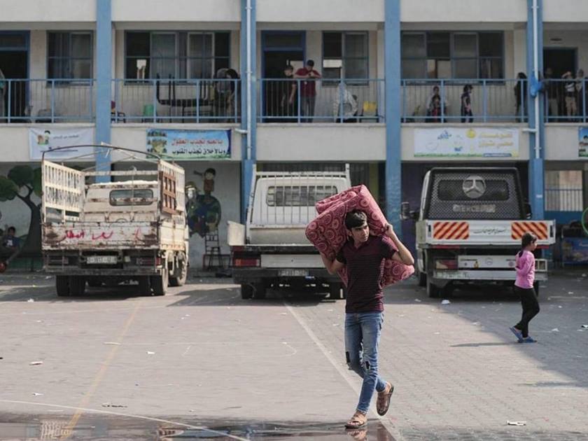 الأونروا: نزوح أكثر من 187 فلسطيني .. بسبب العدوان الإسرائيلي