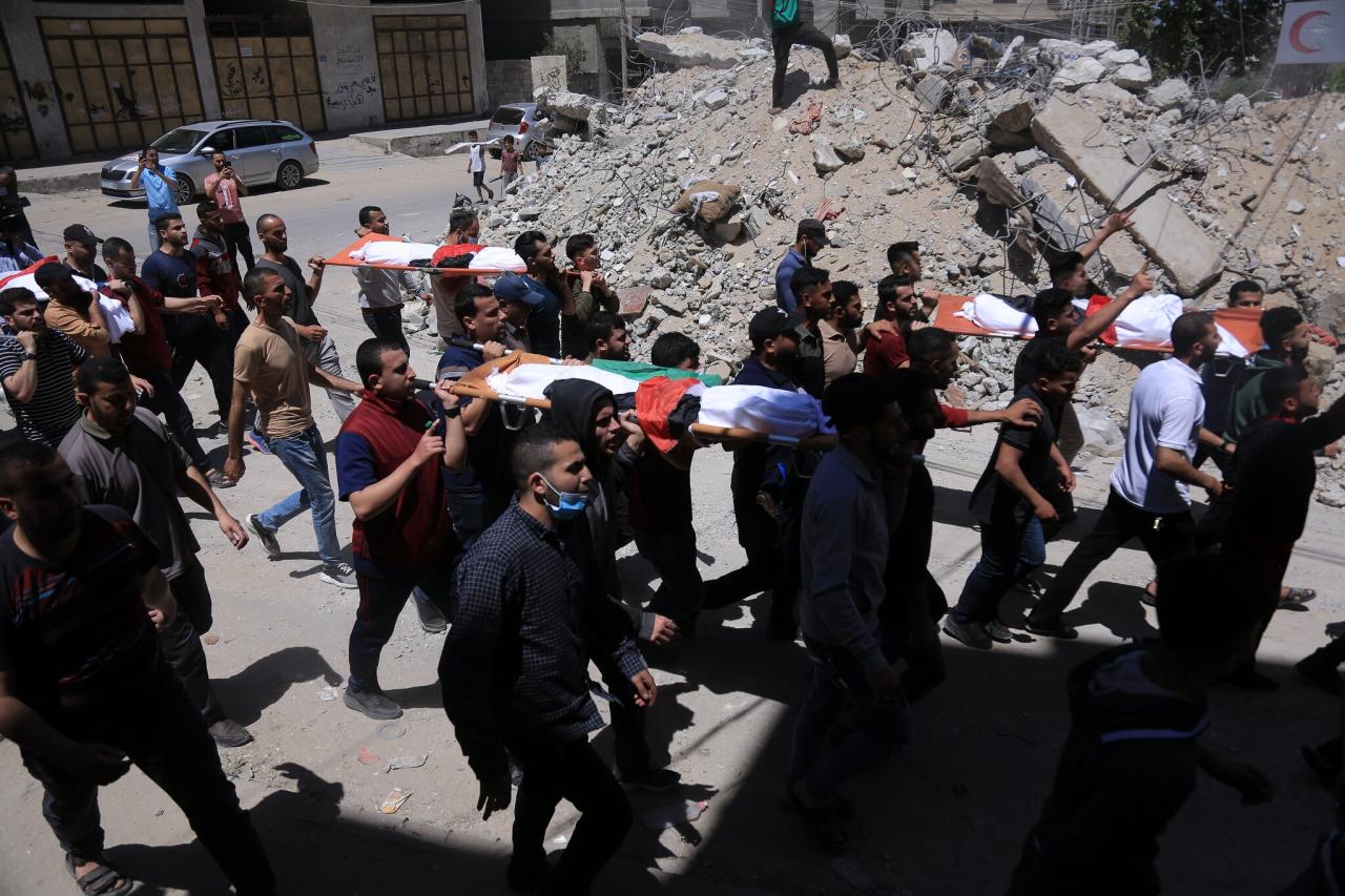 ارتفاع عدد شهداء فلسطين إلى 5087 .. بينهم 2055 طفلاً