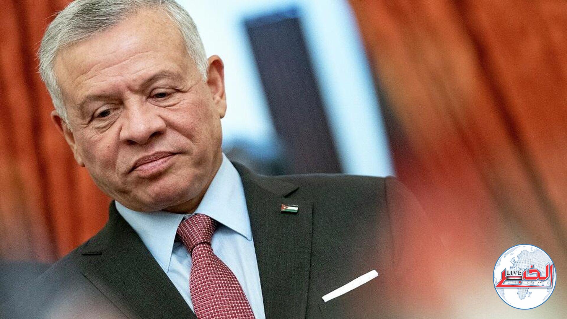 ملك الأردن : استمرار التدمير والقتل فى غزة يصعب إنجاح حل الدولتين