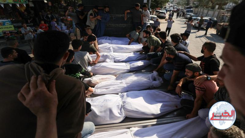 استشهاد 51 فلسطينيا فى قصف إسرائيلى لمخيم المغازى