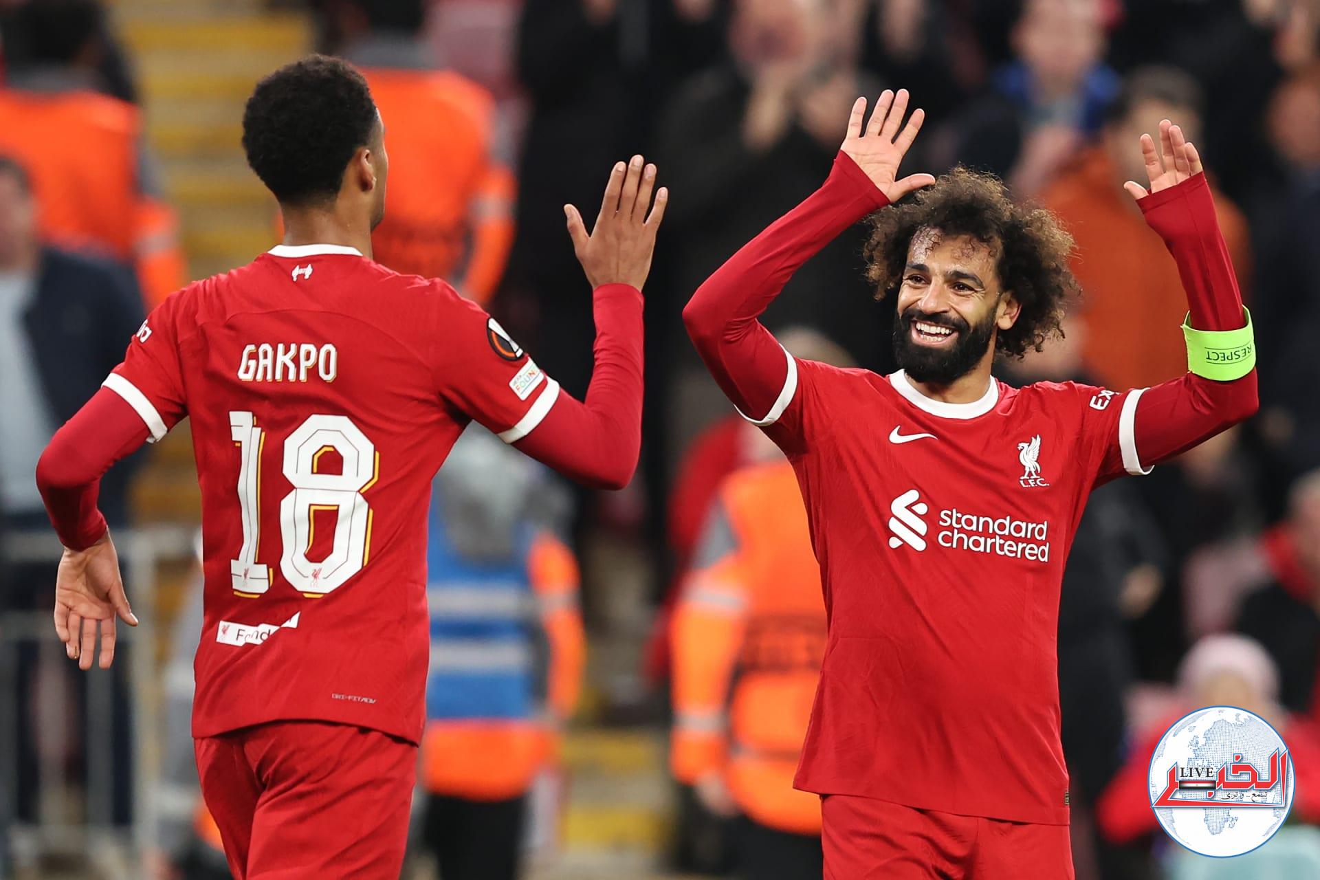 ليفربول يهزم إيفرتون 2-1 وصلاح يحطم رقمًا تاريخيًا