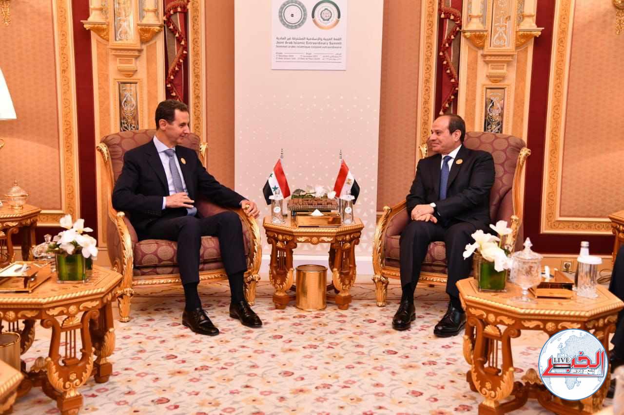 الرئيس بحت مع بشار الأسد العلاقات الثنائية وتطورات الأوضاع السورية