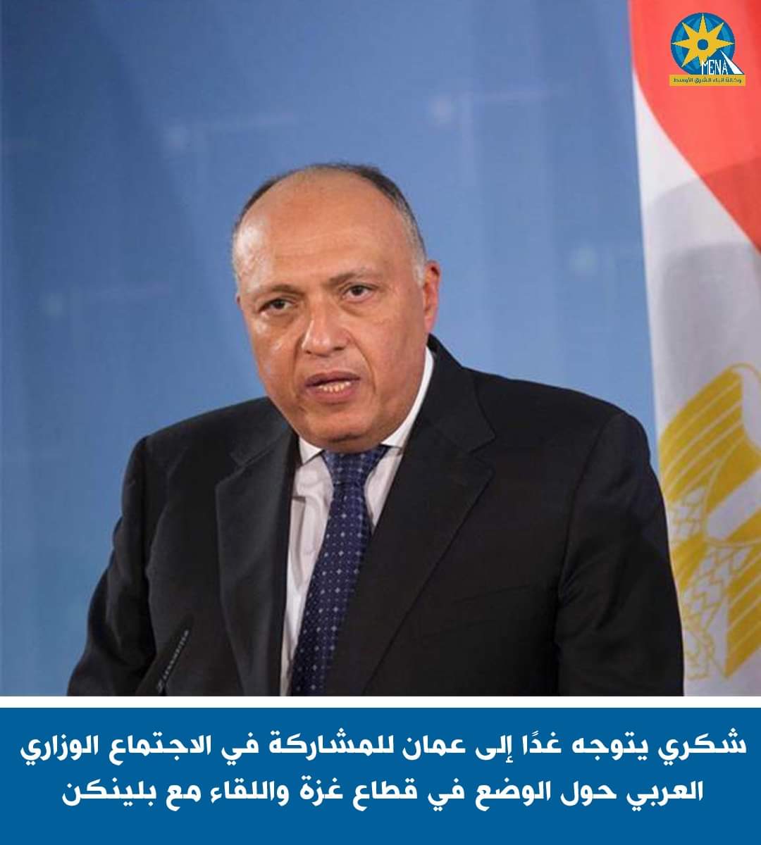 وزير الخارجية فى الأردن غدا.. يشارك فى الإجتماع مع بلينكن