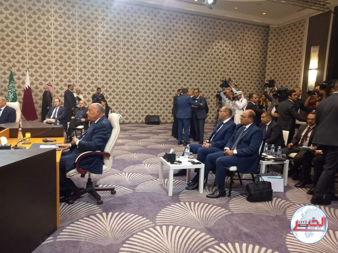 بدء الإجتماع التنسيقي العربى بالعاصمة عَمّان بمشاركة وزراء خارجية مصر والأردن والسعودية والإمارات وقطر