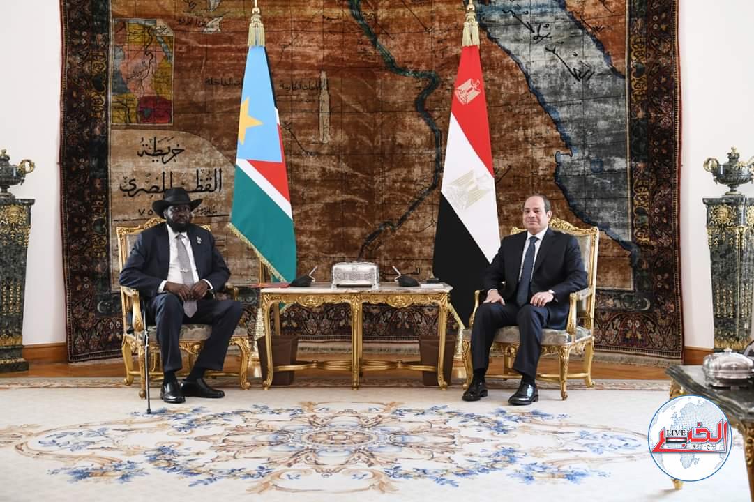 سيلفاكير: اتفقت مع الرئيس السيسى على ضرورة الوصول لحلول تنهى معاناة الشعب السودانى