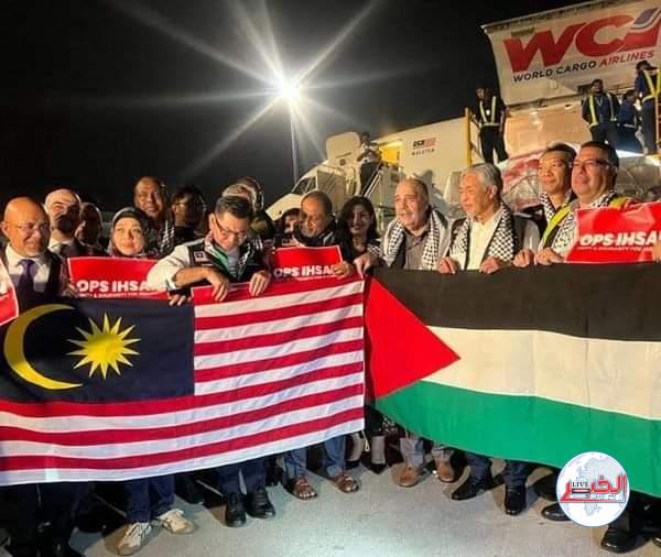ماليزيا توجه الشكر لمصر لجهودها فى إيصال المساعدات الإنسانية لغزة