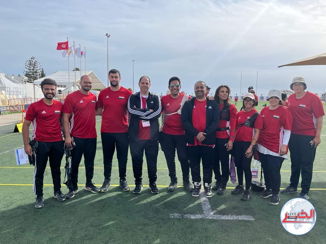 منتخب القوس والسهم  رجال وسيدات فى نهائى البطولة الإفريقية المؤهلة لأولمبياد باريس 2024