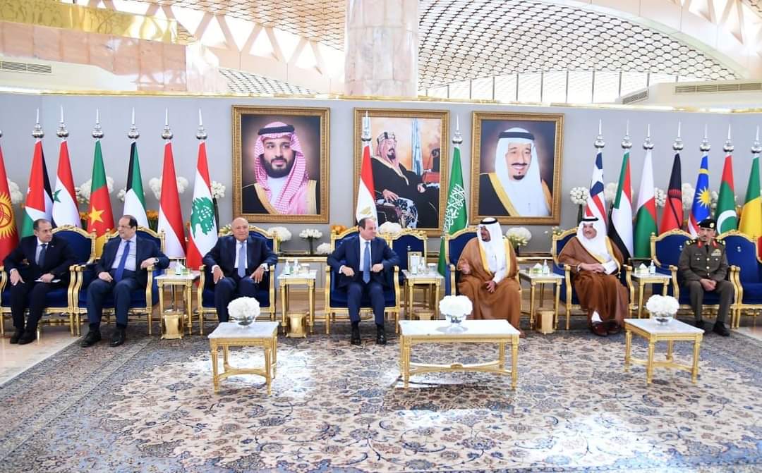 كلمة الرئيس عبدالفتاح السيسى كاملة أمام القمة العربية الإسلامية بالرياض