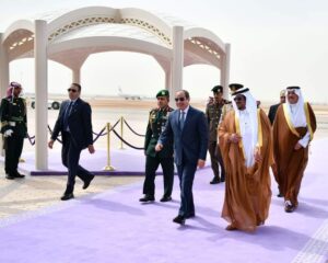 كلمة الرئيس عبدالفتاح السيسى كاملة أمام القمة العربية الإسلامية بالرياض - FB IMG 1699728497809 300x240