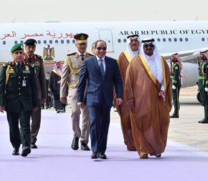 كلمة الرئيس عبدالفتاح السيسى كاملة أمام القمة العربية الإسلامية بالرياض - FB IMG 1699728502165 300x262