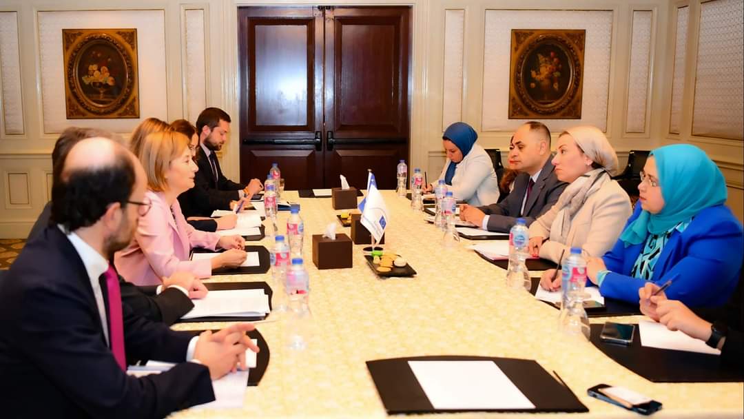 وزيرة البيئة تبحث مع البنك الأوروبى للإستثمار تعزيز التعاون محليًا وإقليميًا