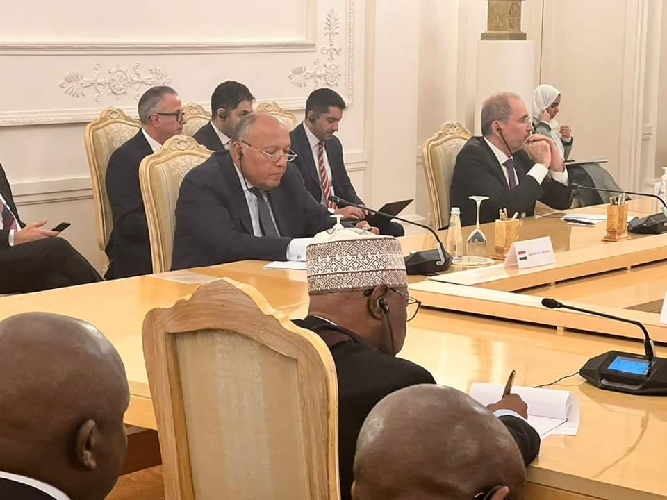 وزير الخارجية : مصر أعلنت بوضوح رفضها أى محاولة لتهجير الفلسطينيين