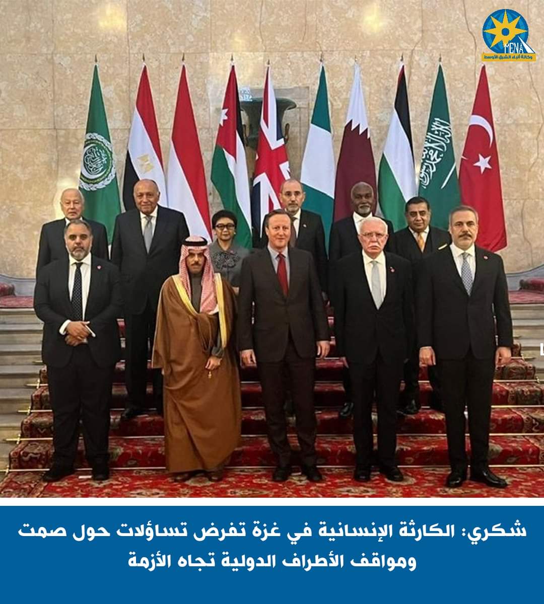 شكرى: الأطراف الدولية صمتت أمام الكارثة الإنسانية فى غزة مقارنة بنزاعات مسلحة أخرى