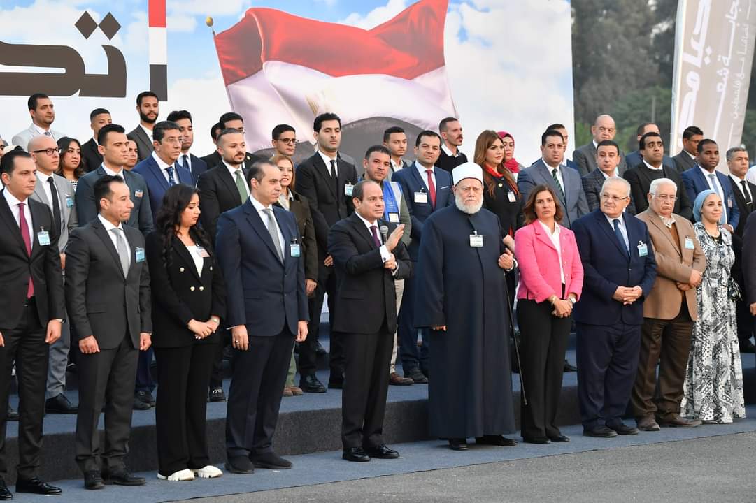 عضو تنسيقية شباب الأحزاب : كلمة الرئيس قوية وكاشفة