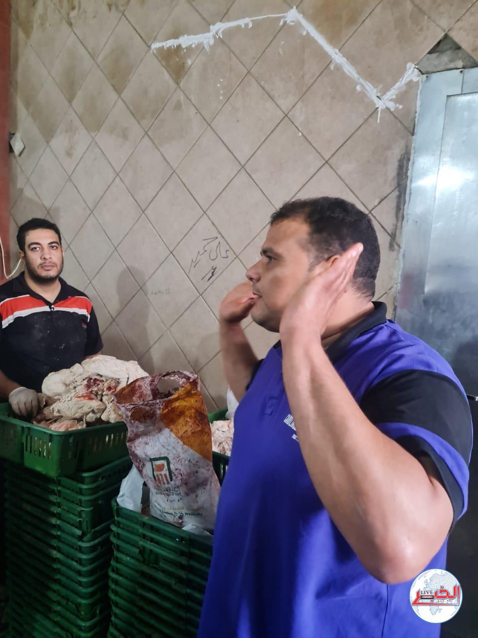 ضبط لحوم ودواجن وأسماك غير صالحة للإستهلاك الآدمى
