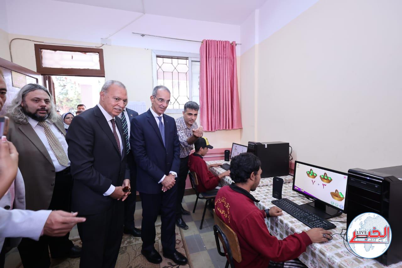 إطلاق خدمات الإنترنت فائق السرعة..بقري حياة كريمة بالقليوبية