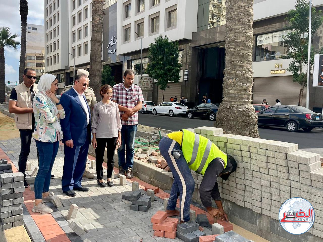 محافظ الإسكندرية : مشروع الإستراتيجية المتكاملة لمياه الأمطار يقضى على التراكمات