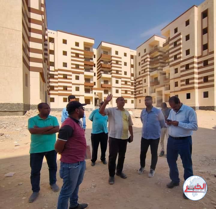رئيس جهاز قنا الجديدة يتفقد وحدات "سكن كل المصريين"..وتشغيل وحدة طب الأسرة بالحى الثانى 