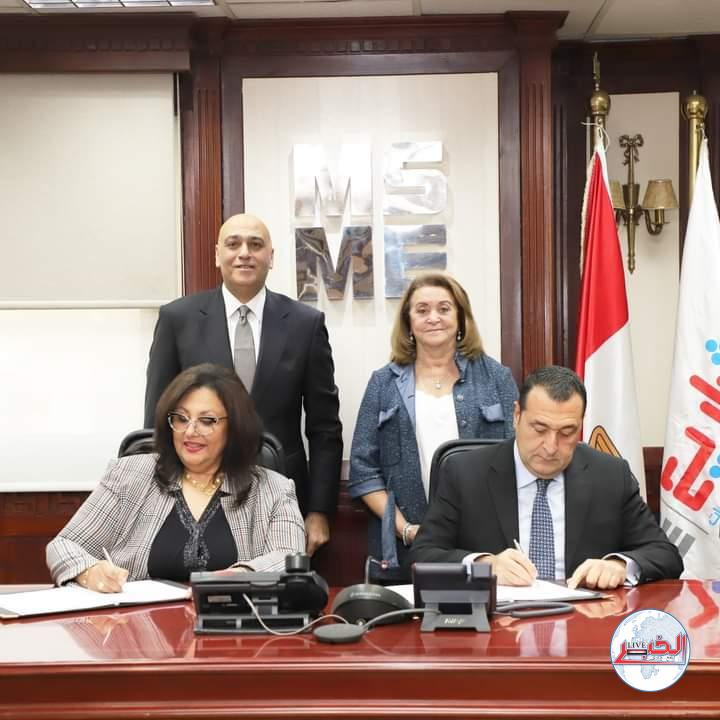 جهاز تنمية المشروعات وشركة إرادة يوقعان عقد جديد لتمويل المشروعات متناهية الصغر بمحافظات الجمهورية