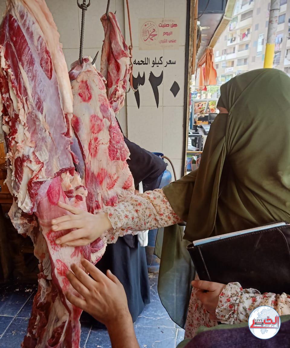 ضبط لحوم ودواجن وأسماك غير صالحة بالبحيرة