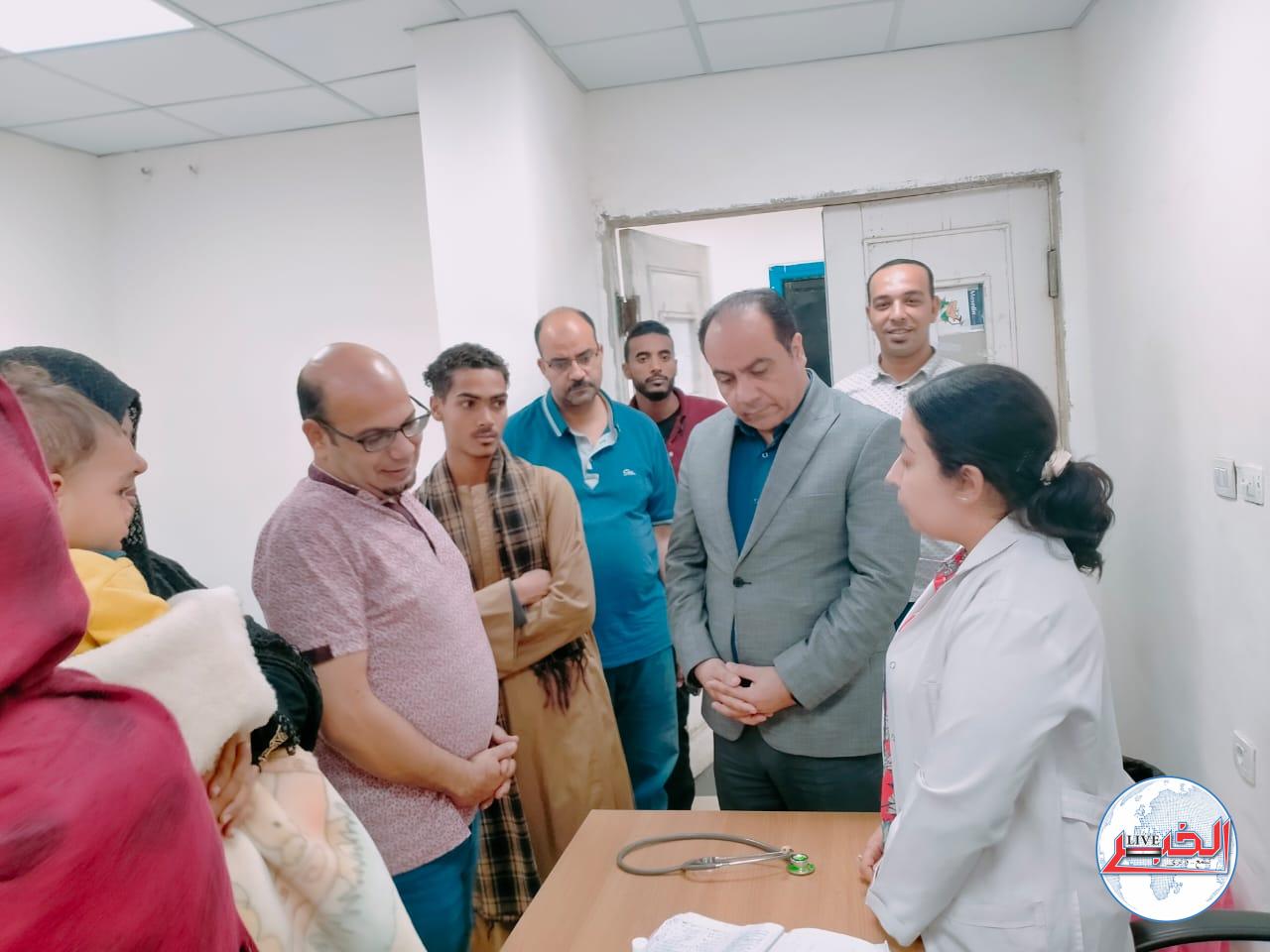 وكيل وزارة الصحة الجديد بسوهاج يتفقد العمل بالمستشفى العام 